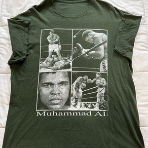 Green XL Graphic Tee Short Sleeve